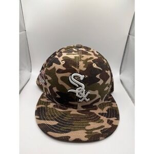 New Era 59Fifty Chicago White Sox 2003 All-Star Game Camo Corduroy Hat 7 1/4